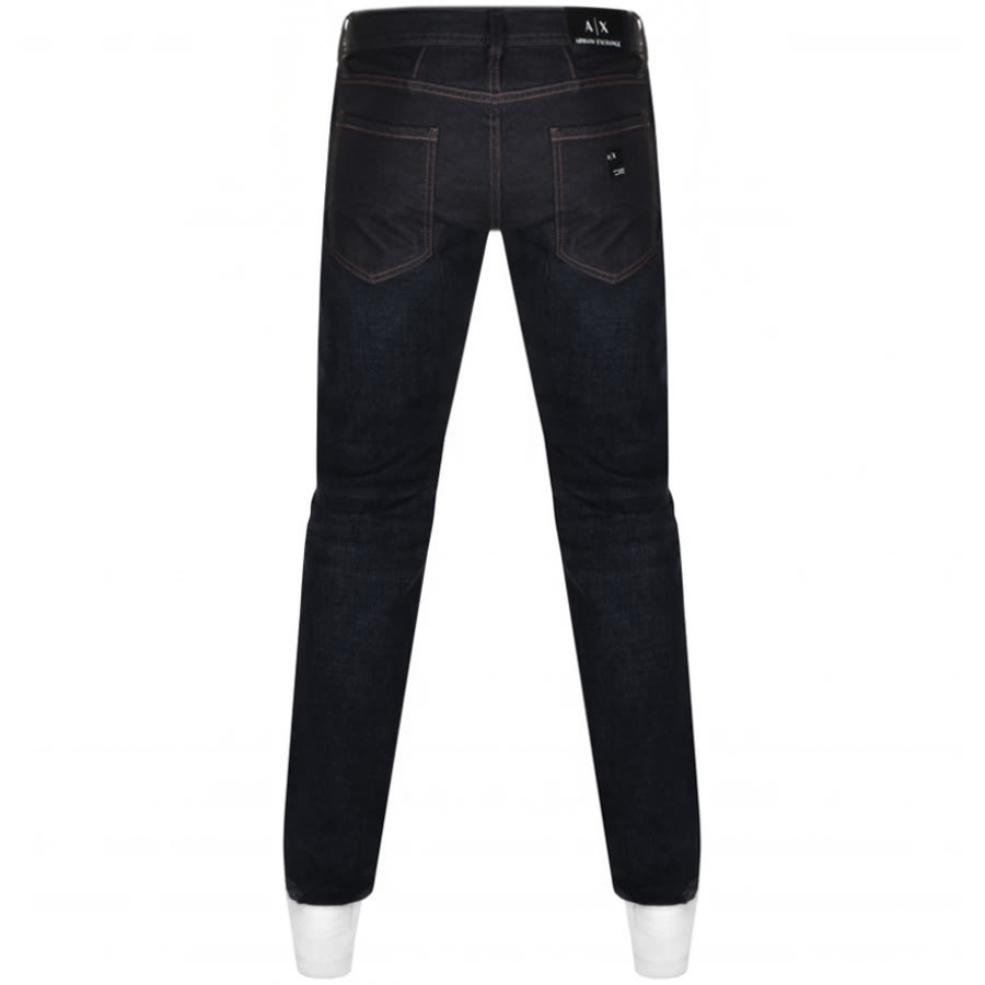 Alternative Image for ProductArmani Exchange J13 Slim Fit Jeans Black2